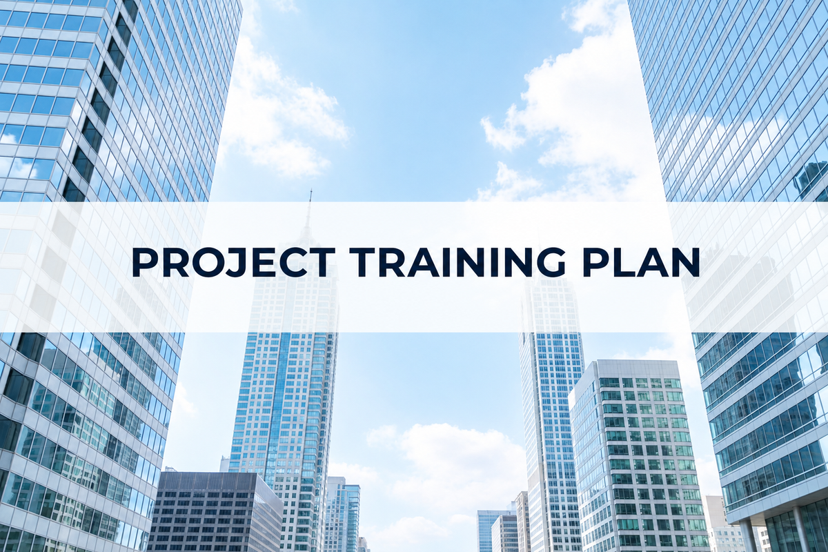 Project Training Plan
